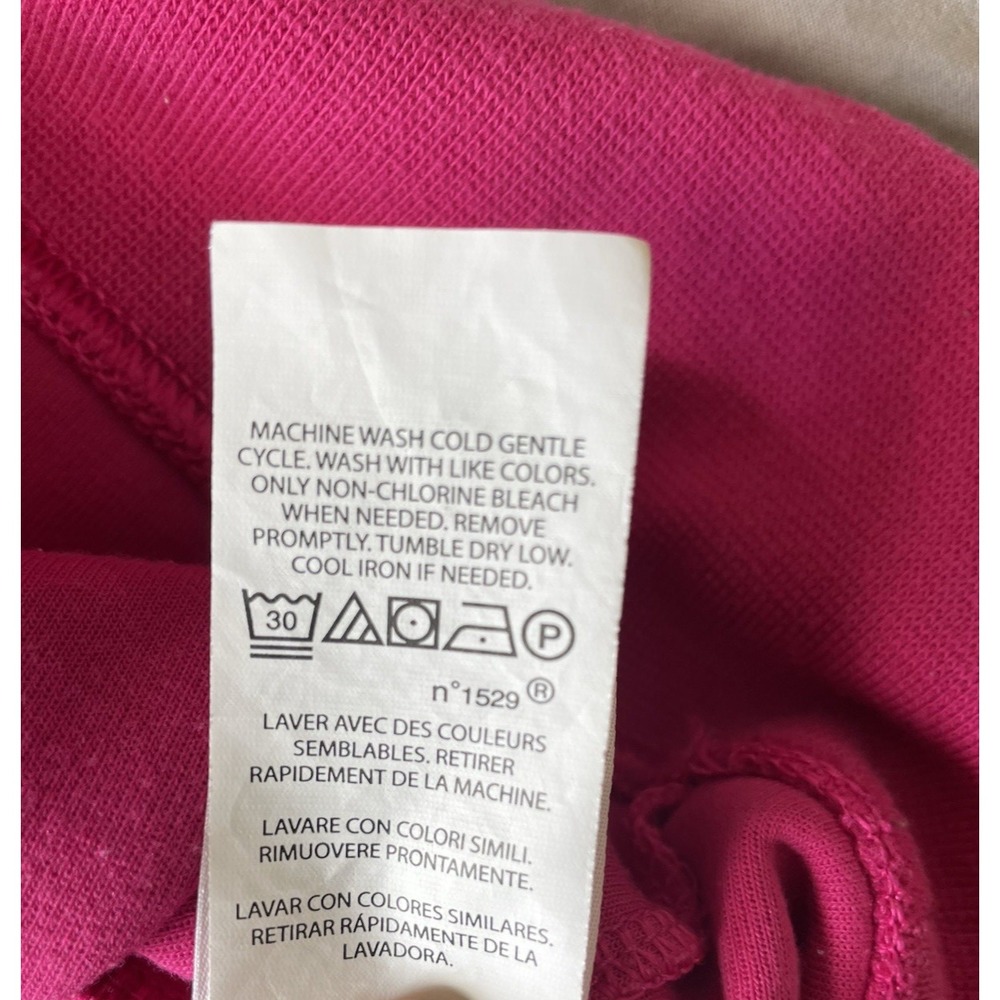 Polo Ralph Lauren Big Pony Crewneck Sweatshirt Small Petite Pink Preppy Money - Picture 9 of 11